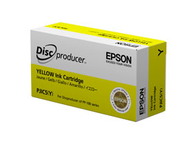 EPSON, PJIC5-Y, CONSUMABLES, YELLOW INK CARTRIDGE FOR DISCPRODUCER